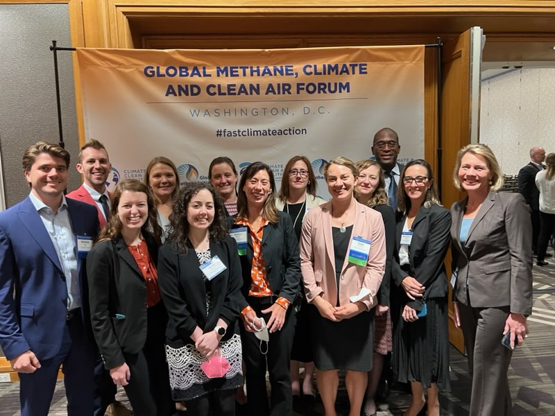 U.S. delegation at the 2022 Global Methane Forum in Washington, D.C., United States. <br><span class='small text-muted'>(2022, Washington, D.C., United States)</span>