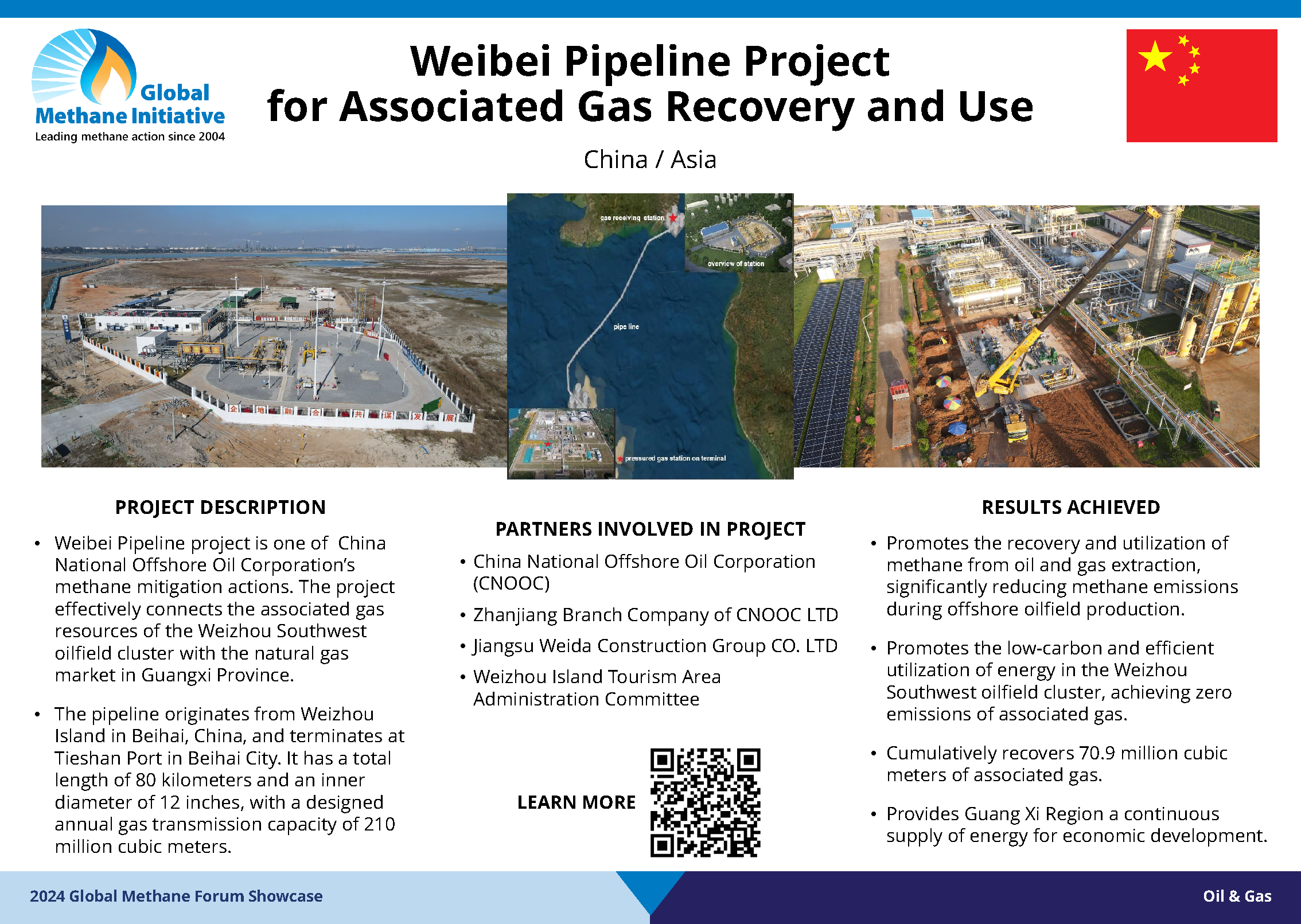 Weibei Pipeline Project for Associated Gas Recovery and Use