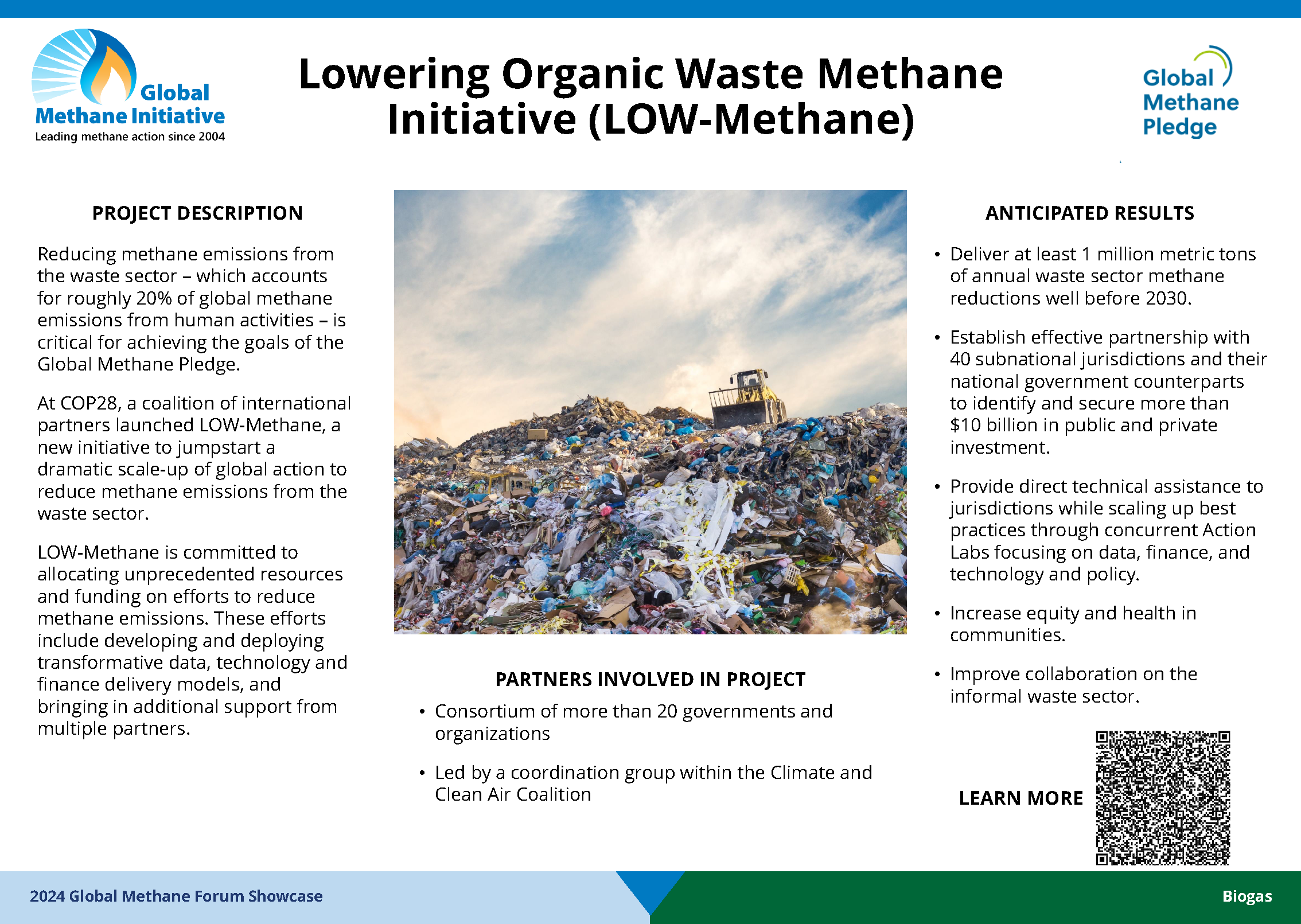 Lowering Organic Waste Methane Initiative (LOW-Methane)